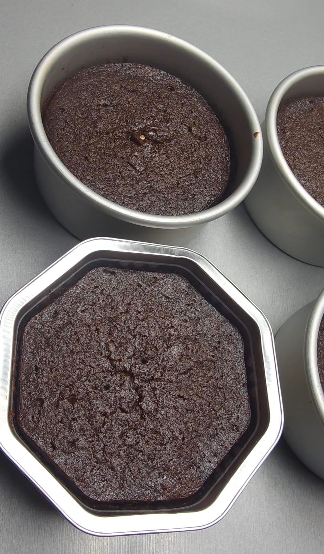 6" OCTAGONAL FOIL PAN FRUIT CAKE